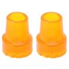 2Pcs Cane Tips, Replacement Cane Tip Walking Crutch Tips Rubber Walking Tips Crutch Cane Rubber Tips for Walking Sticks Crutches Walkers view 1