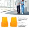 2Pcs Cane Tips, Replacement Cane Tip Walking Crutch Tips Rubber Walking Tips Crutch Cane Rubber Tips for Walking Sticks Crutches Walkers view 2
