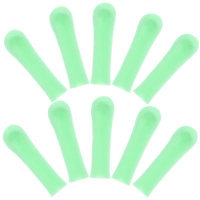 Baluue 10pcs Replaceable Ear Spoon Sleeves Soft Covers for Ear Wax Removal Compatible Various Tools Easy to Replace for Gentle Cleaning Routine