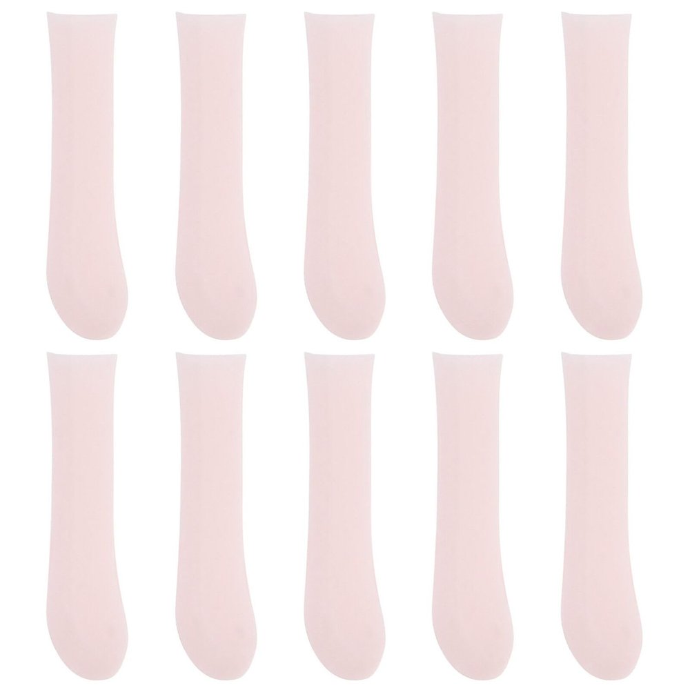 Baluue 10pcs Soft Ear Scoops Sleeves for Gentle Ear Wax Removal Comfortable Cleaning Tool Covers Easy to Use and Portable