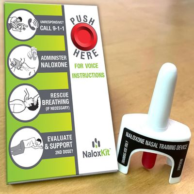 NaloxKit Trainer Package, Contains NO Medicine (Vibrant Green)
