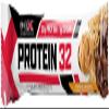 BioX Protein 32 Bar | High Protein, High Fibre, & Low Sugar Bar | 32g Protein, 1g Sugar, 8g Fibre | Sourced From Casein, Whey Protein Isolate, Hydrolyzed Whey Protein | Box of 12 Bars (Peanut Crunch) view 3