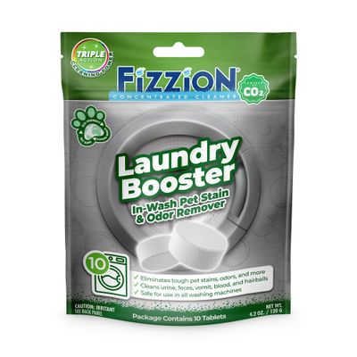 Fizzion Laundry Booster Tablets, 10 Count (Pack of 1)