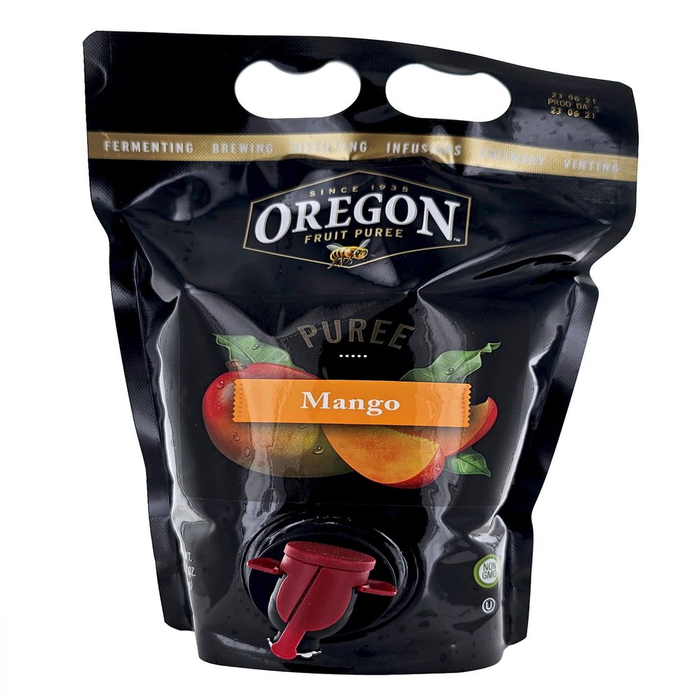 Home Brew Ohio Oregon Fruit Mango Puree 49oz Pouch
