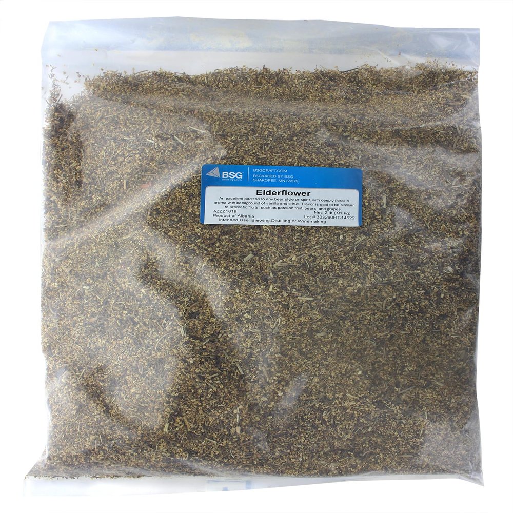 Dried Elderflowers - 2 lb