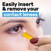 [6 Pack] Scleral Lens Inserter + Remover - Ventless Contact Lens Applicator for Hard/RGP Lenses, Scleral Lenses & Prosthetic Eyes  Easy-Squeeze Suction Tool, Upgraded with Plastic Travel Case view 3