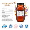 HONIGMA Marma Wildflower Honey | Authentic Raw Honey from Ukraine | 100% Pure & Unpasteurized | 1000g/35.2oz | May Arrive Crystallized or Partially Crystallized | Pack of 1 view 2