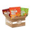 Twin Peaks Ingredients Low Carb, Keto Friendly Protein Puffs, (Variety Pack, 2.1 Ounce), 2 Servings, 3 Pack (60g, 42g Protein, 4g Carbs) view 1