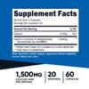 Nutricost myHMB Capsules 1,500MG Calcium HMB Per Serving, 60 Capsules, 20 Servings - Performance Line, Calcium B-Hydroxy B-Methylbutyrate Monohydrate view 2