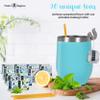 Organic Gift Set with Portable Kettle - 36 Piece Gift for Tea Lovers - Includes Insulated Mug, Assorted Organic Teas, Honey Sticks & Accessories - Ultimate Brewing Experience view 3