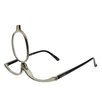 FUREMA Rotating Makeup Reading Glasses Magnifying Single Lens Flexible Eyeglasses One Eye Cosmetic Readers for Women (Color : C, Size : 1.0X)