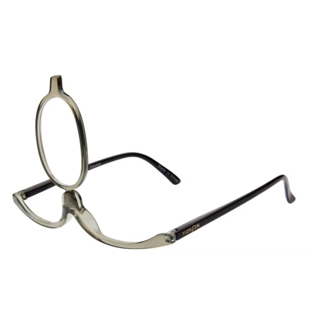 FUREMA Rotating Makeup Reading Glasses Magnifying Single Lens Flexible Eyeglasses One Eye Cosmetic Readers for Women (Color : C, Size : 1.0X)