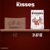 HERSHEY'S KISSES Candy Cane Flavored, Christmas Candy Bulk Bag, 31.67 oz view 4