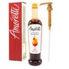 Amoretti - Bahama Mama Beverage Infusion, 94 Servings Per Bottle (750 ml) - Drink Mix & Water Enhancer with Pump for Flavoring Cocktails, Waters, Teas, and other Beverages, Preservative Free view 1