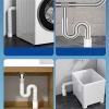 Sewer Anti-Smell Seal Odor-Frees House Solution Drainages Seal Rings Rubber for Washing Machines Drain Clogs Drain Cover view 2