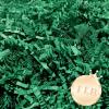 1 LB Dark Green Crinkle Cut Paper Shred Filler Great for Gift Wrapping, Dark Green Basket Fillers, Birthday, Halloween Thanksgiving Christmas Patrick's Day, Easter Party Decor Filling Supplies view 1