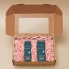 2 LB Light Pink Crinkle Cut Paper Shred Filler Great for Gift Wrapping, Light Pink Basket Fillers, Birthday, Gift Wrapping, Anniversary, Valentine's Day Christmas Party Decor Filling Supplies view 3