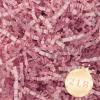 Zankubom 2 LB Pink Crinkle Cut Paper Shred Filler Great for Gift Wrapping, Basket Fillers, Birthday, Gift Wrapping, Anniversary, Valentine's Day Christmas Party Decor Filling Supplies view 1