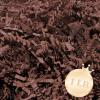 1 LB Deep Brown Crinkle Cut Paper Shred Filler Great for Gift Wrapping, Deep Coffee Basket Fillers, Birthday, Gift Wrapping, Anniversary, Halloween Thanksgiving Christmas Party Decor Filling Supplies view 1