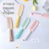 Finest-Teeth Children's Hair Comb & Brush Set for Newborns to Infant Girls with Long Teeth for Cleaning & Massage view 2