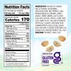 Snak Club Peanuts with Hidden Valley Ranch Seasoning, Roasted Nuts, Gluten-Free and Kosher Snack, 11 oz Resealable Bag view 2