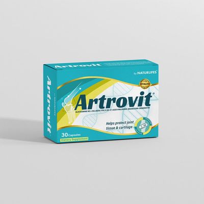ARTROVIT x 30 caps.- Healthy Joints-Highest Potency 95%-Acid hyaluronic-Collagen-