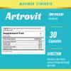 ARTROVIT x 30 caps.- Healthy Joints-Highest Potency 95%-Acid hyaluronic-Collagen- view 4