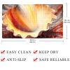 Non Slip Bathtub Mat Shell Body Bathroom Shower Tub Mats with Suction Cups and Drain Holes for Kids and Adults 15.7x27.9 in view 4