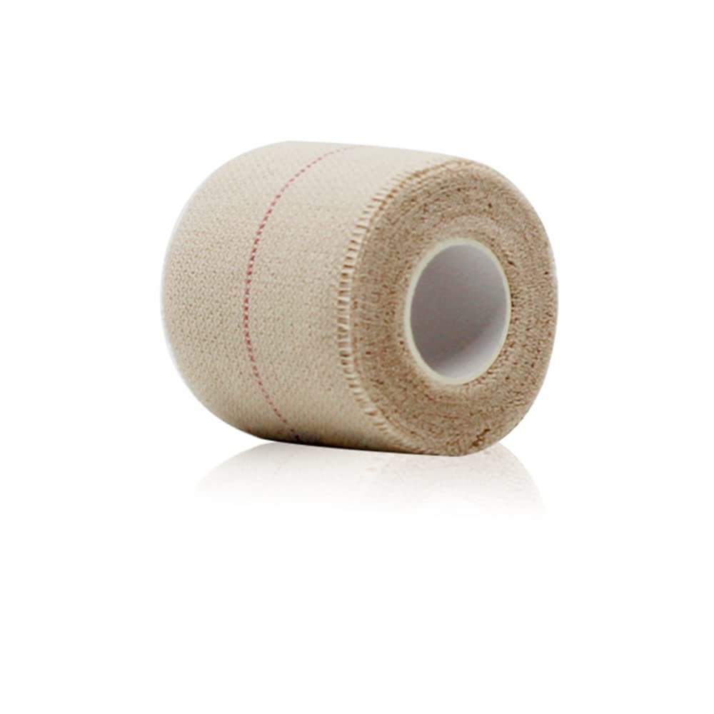 Self Adhesive Bandage, Breathable Cohesive Bandage, Strong Stickiness Wrap Rolls Elastic, Self-Adherent Tape for Stretch Athletic, Sports, Wrist, Ankle (Skin Color, 7.5CM)