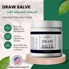 Drawing Salve for Boil Ease Cysts Splinters Burns Poison Ivy Ingrown Hair Fast Draw Ointment (2 oz) view 2