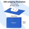 120 Sheets 20"X14" Blue Tissue Paper for Gift Bags Wrapping, Weddings Birthday Party Crafts Decoration view 2