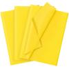 120 Sheets 20"X14" Yellow Tissue Paper for Gift Bags Wrapping, Art Tissue Paper Bulk for Weddings Birthday Party Crafts Decoration view 1