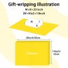 120 Sheets 20"X14" Yellow Tissue Paper for Gift Bags Wrapping, Art Tissue Paper Bulk for Weddings Birthday Party Crafts Decoration view 2
