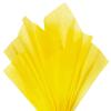 120 Sheets 20"X14" Yellow Tissue Paper for Gift Bags Wrapping, Art Tissue Paper Bulk for Weddings Birthday Party Crafts Decoration view 3