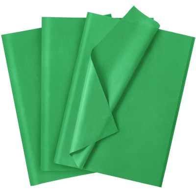 120 Sheets 20"X14" Green Tissue Paper for Gift Bags Wrapping, Art Tissue Paper Bulk for Weddings Birthday Party Crafts Decoration