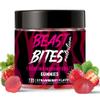 BEAST BITES Nutrition Creatine Monohydrate Gummies for Men & Women - 5g of Creatine Monohydrate per Serving - Sugar Free,Vegan, Strawberry Flavor, 135 Count (45 Servings). view 1