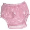 PVC Plastic Transparent Pants Sexy Unisex Underpants Adult Diaper Cover Rubber Pants for Adults Incontinence Washable Adult Diaper Cover ABDL Diaper Cover view 1