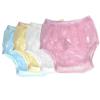 PVC Plastic Transparent Pants Sexy Unisex Underpants Adult Diaper Cover Rubber Pants for Adults Incontinence Washable Adult Diaper Cover ABDL Diaper Cover view 3