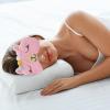 ARTIBETTER 2pcs Lovely Alpaca Eye Mask Blindfold for Travel Home Use for Blocking Light Enhancing Sleep Quality view 4