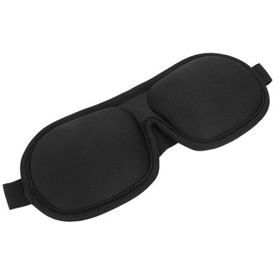 3D Soft Sleeping Eye Mask Shield Rest Sleep Eyepatch Travel Aid Black Sponge