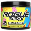 Rogue Energy Energy Drink Powder for Long Gaming Hours - Energy Powder for Mental Focus - Sugar & Gluten Free - Gaming Supplement with Caffeine & Vitamins - Made in USA (Sour Candy - 40 Servings) view 3