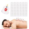 [100 Pack] Bulk Cupping Set for Massage Therapy - B1 B2 B3 B4 B5 B6 B7 U4 U5 - B2 (2.71 in) - Wholesale Professional Cupping Therapy Set, Cuppings Massage Kit, Physical Therapy Kit [No Pump Included] view 1