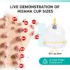 [100 Pack] Bulk Cupping Set for Massage Therapy - B1 B2 B3 B4 B5 B6 B7 U4 U5 - B2 (2.71 in) - Wholesale Professional Cupping Therapy Set, Cuppings Massage Kit, Physical Therapy Kit [No Pump Included] view 2