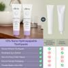ELIMS Travel Size Nano Hydroxyapatite Toothpaste Fluoride Free (3-Pack) - Xylitol Remineralizing Toothpaste for Whitening Sensitive Teeth - Lavender Vanilla Mint Toothpaste for Adults & Kids 1oz view 3