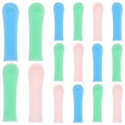 Baluue Boys and Girls Ear Cleaner 15pcs Ear Spoon Covers Soft Silicone Replacement Removal