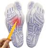BIRDDIE Acupressure Reflexology Socks Physiotherapy Massage Relieve Tired Feet Reflexology Socks with Massage Tools for Women and Men (Women) view 2