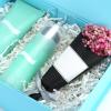 PACKHOME 6 Gift Boxes 9x6.5x3.8 Inches, Rectangle Collapsible Boxes with Magnetic Lids for Gift Packaging (Matte Blue, Grain Texture) view 2