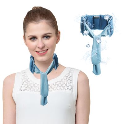 Blobuste Ice Wrap with 7 Ice Packs, Full Neck & Shoulder Cooling Support, Reusable Cold Therapy Pad for Muscle Pain Relief, Hiking, Construction, Sports, Adjustable Cooling Wrap