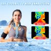 Blobuste Ice Wrap with 7 Ice Packs, Full Neck & Shoulder Cooling Support, Reusable Cold Therapy Pad for Muscle Pain Relief, Hiking, Construction, Sports, Adjustable Cooling Wrap view 2