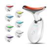 ayattecy Portable Neck and Face Massager, Multifunctional Facial Massage Tool, 7 Color Led Face Neck Massager for Skin Care Routine at Home, Easy to Use view 1